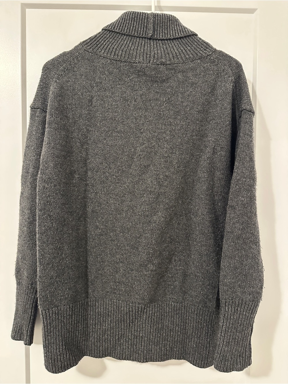 Aritzia Babaton Nicolas Grey Nicolas Cashmere Wool Turtleneck Sweater Size XS - Picture 7 of 12